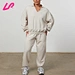 v neck hoodie